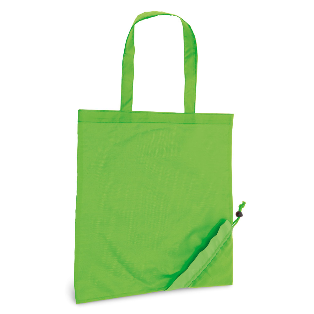 Sac publicitaire pliable 190T Vert Clair